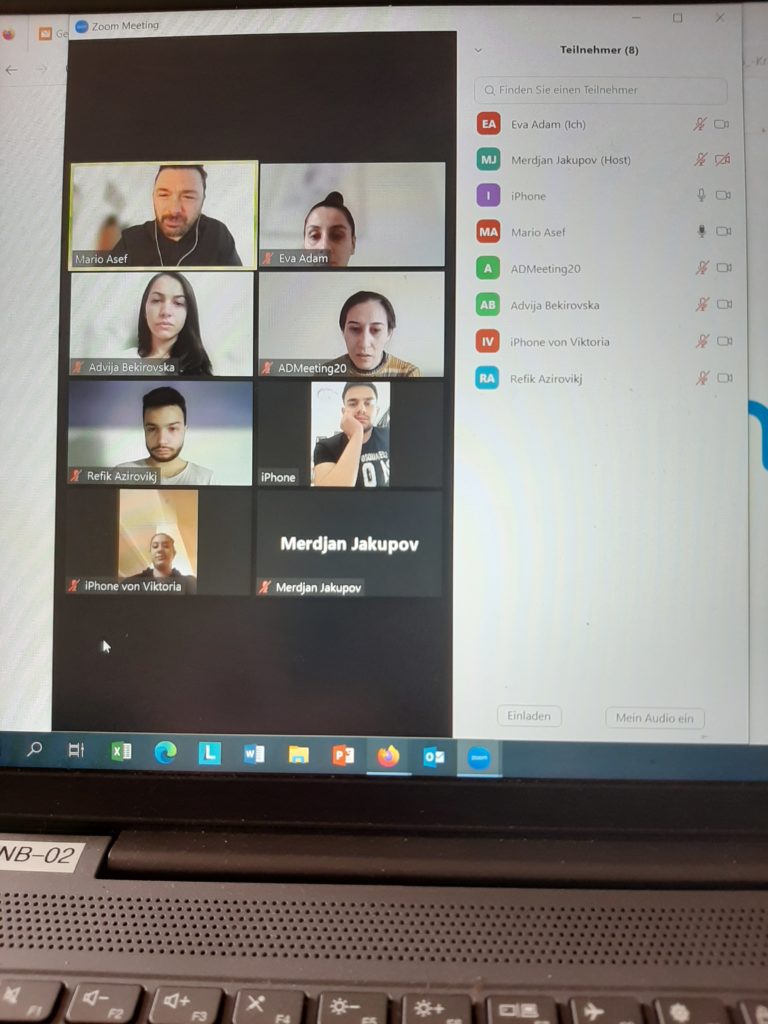 Zweites Online-Abstimmungstreffen der Jugendgruppenkoordinator*innen im Projekt Kompetenznetzwerk Antiziganismus Amaro Drom e.V.